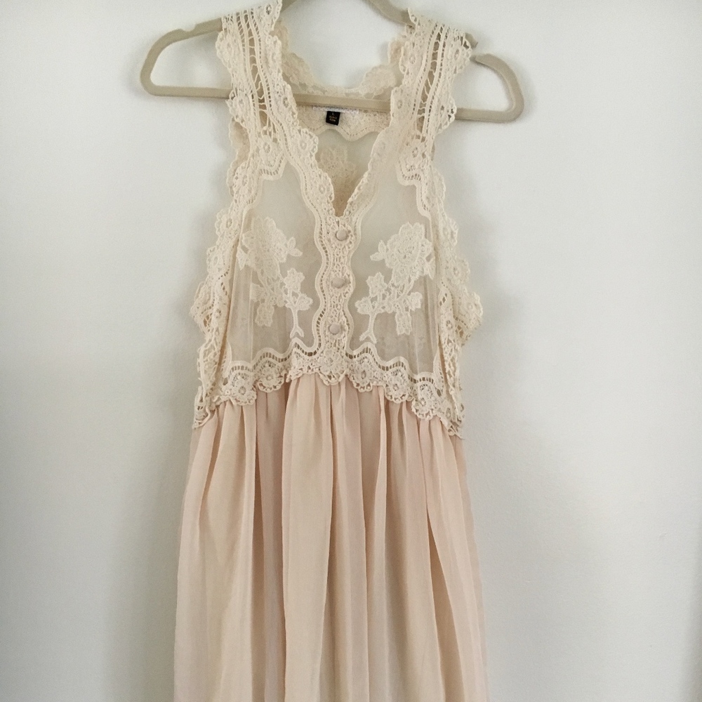 Cream dress